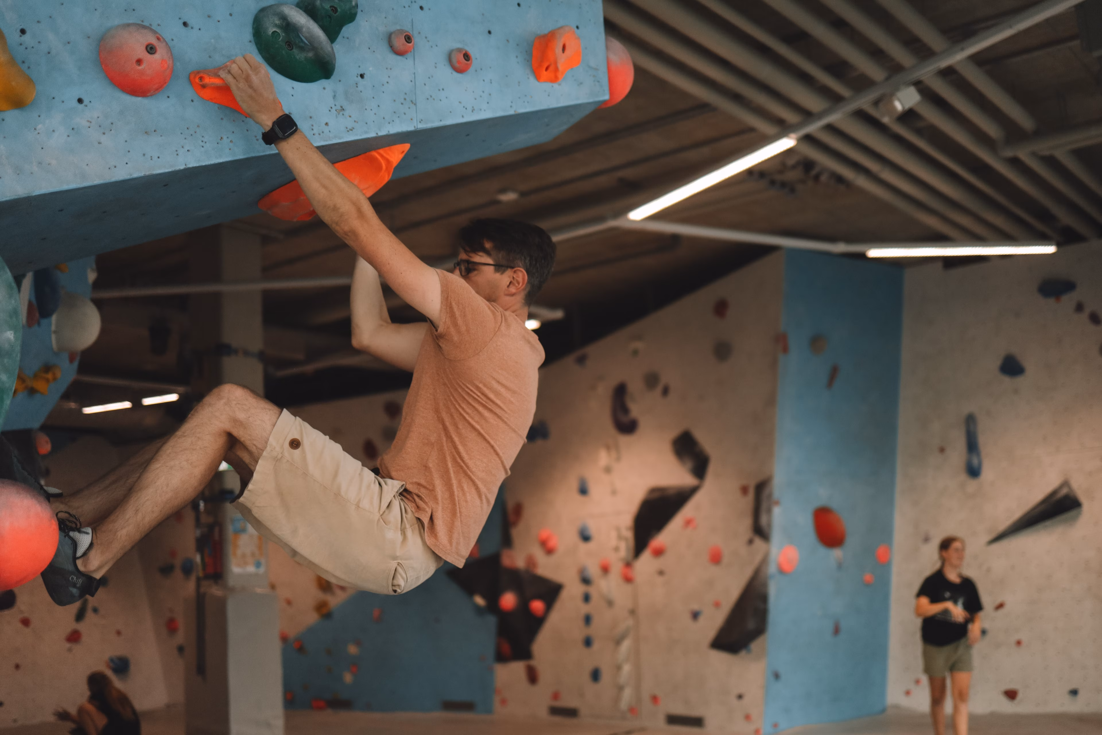 Bouldern in der Boulderhalle Warnemünde