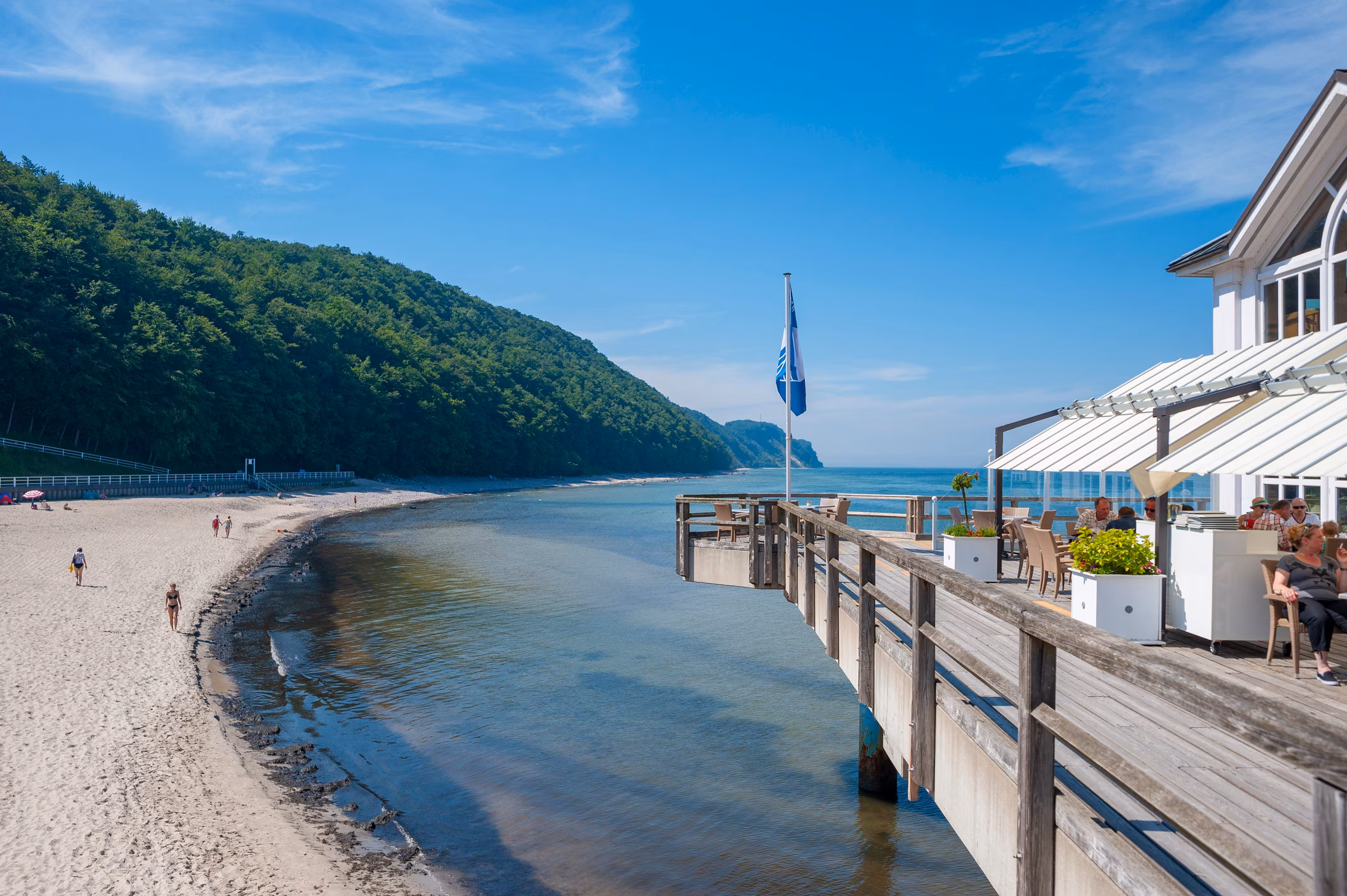Brücke in Sellin auf Rügen