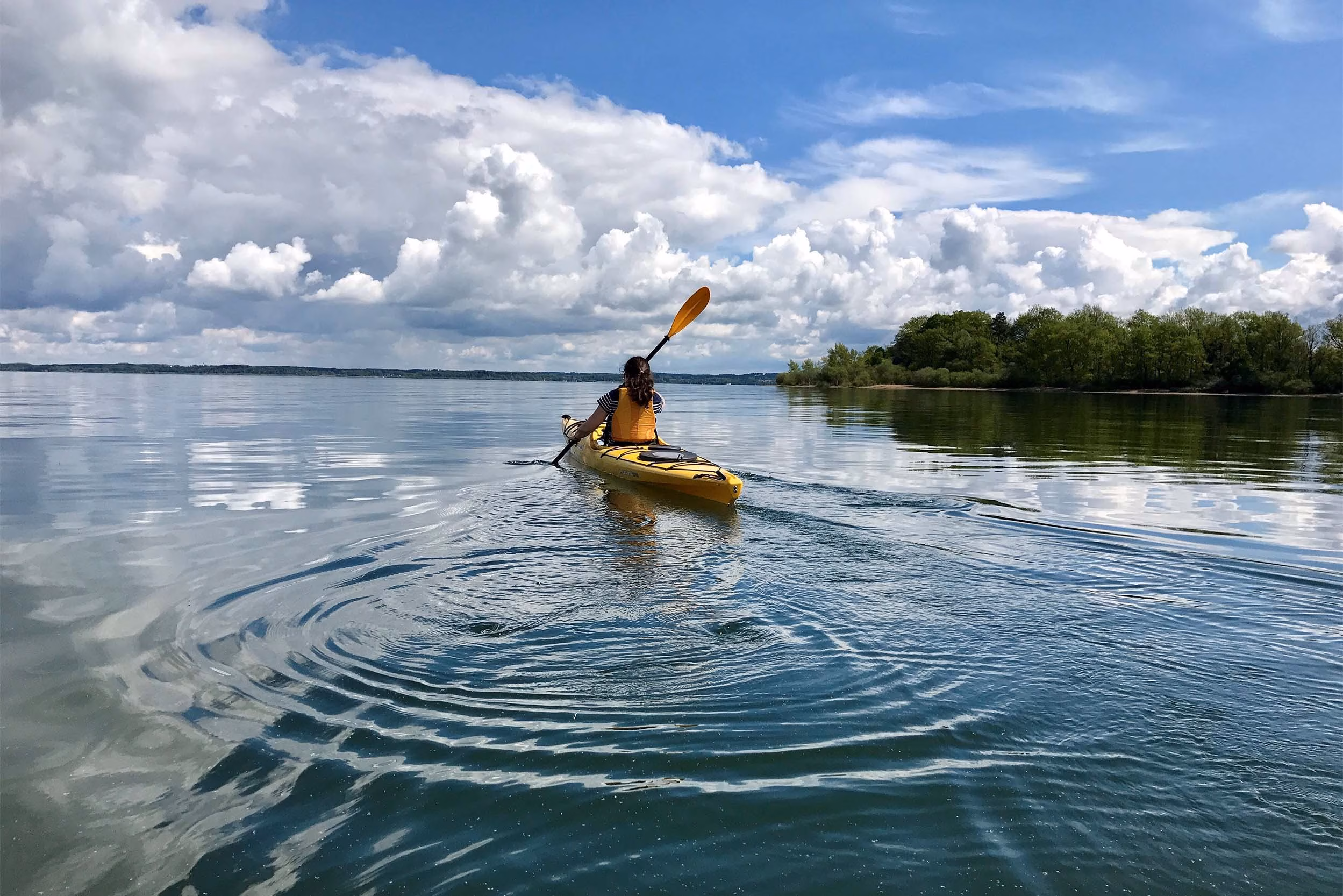 Kajak-Tour zur Fraueninsel mit Führung