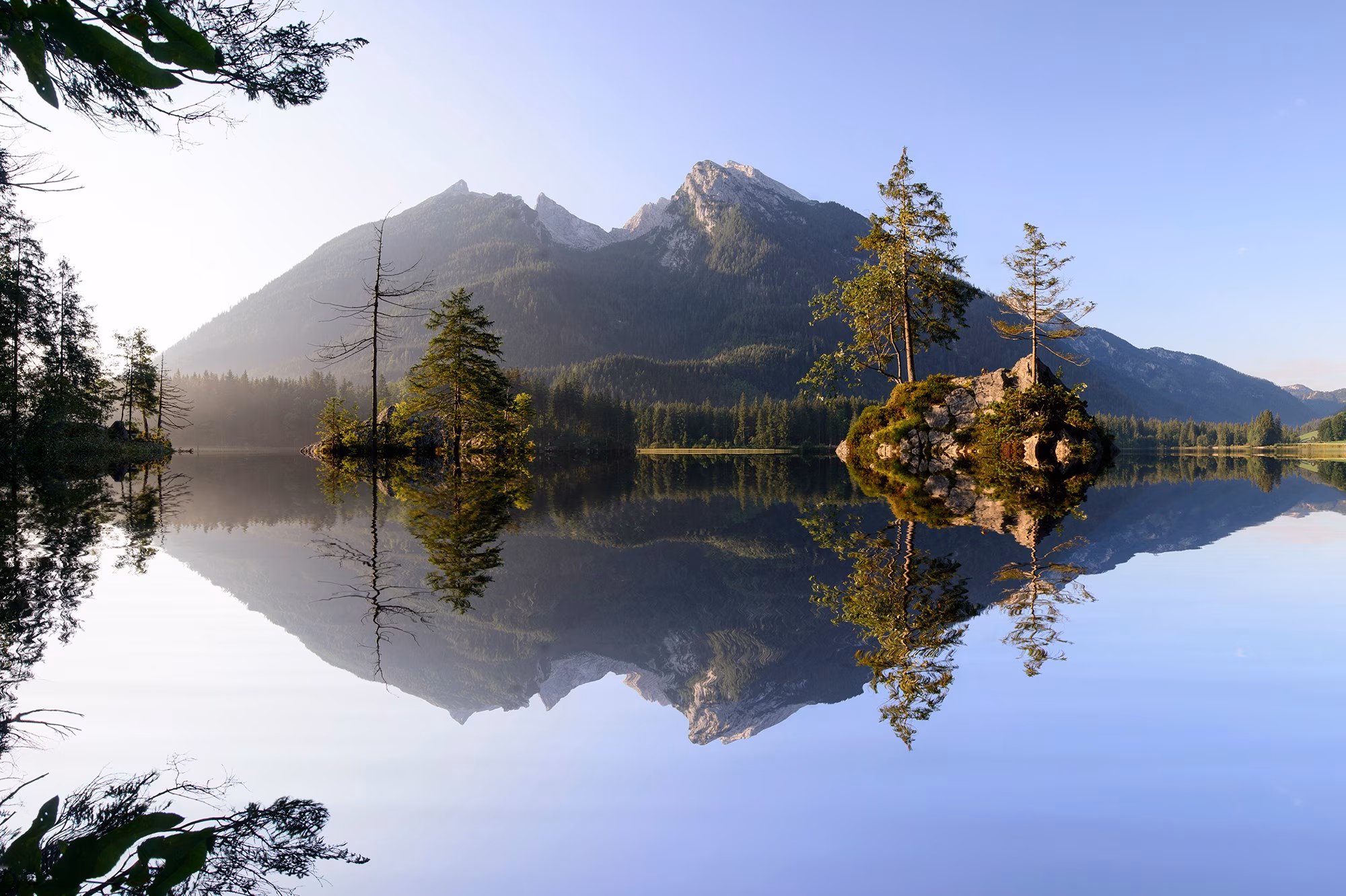 Hintersee in den Berchtesgadener Alpen
