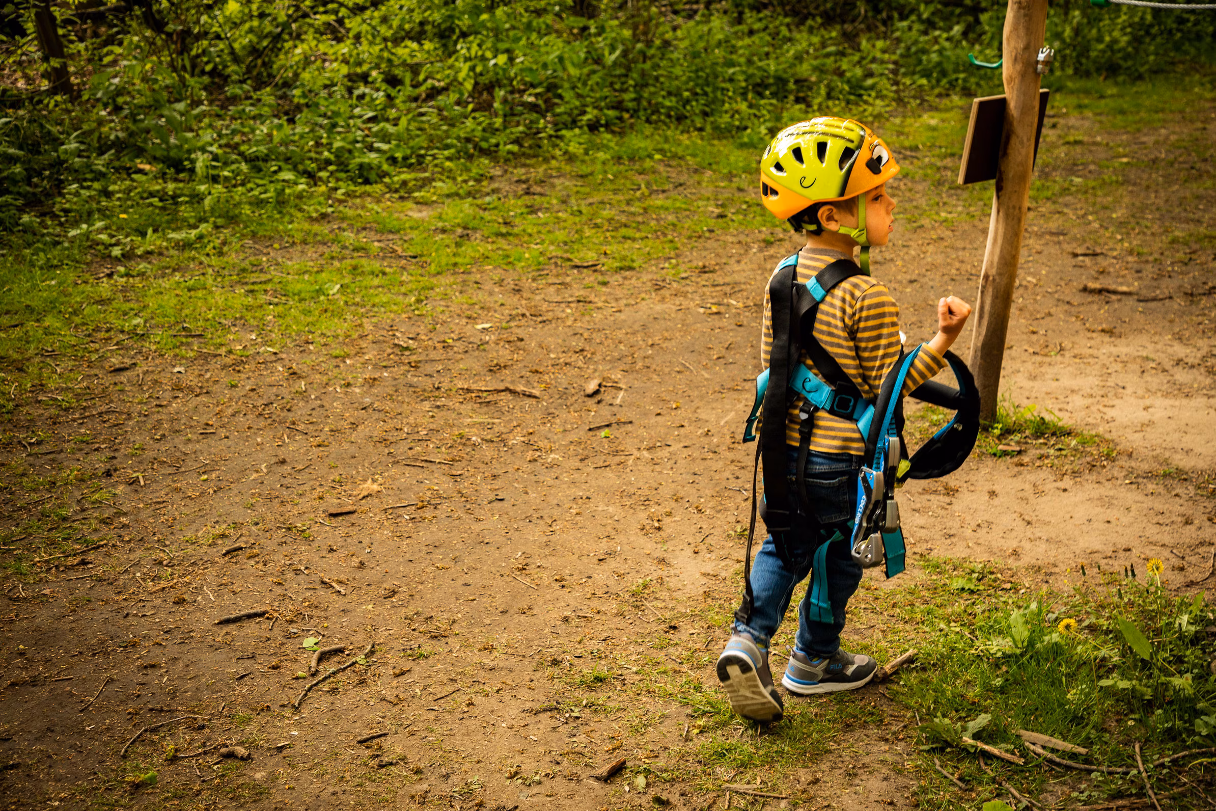 Klettern im Kletterwald Travemünde