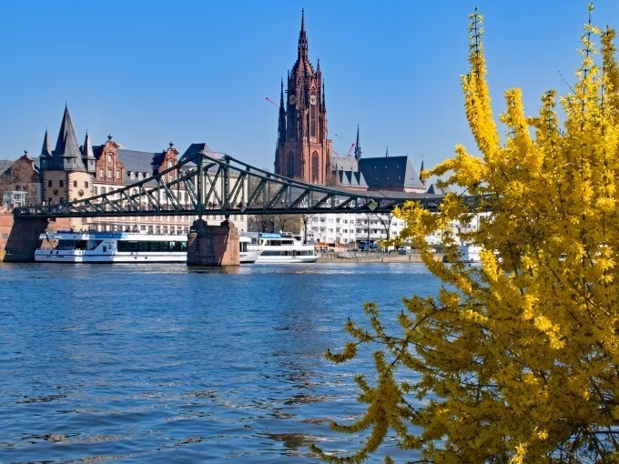 GUIDED CITY TOUR BY BIKE : DISCOVER FRANKFURT THROUGH HISTORY, HIGHRISES, AND HESSE WINE
