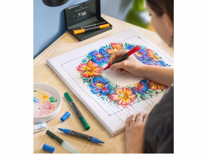 Aquarellieren mit Albrecht Dürer Markern: Workshop für Erwachsene