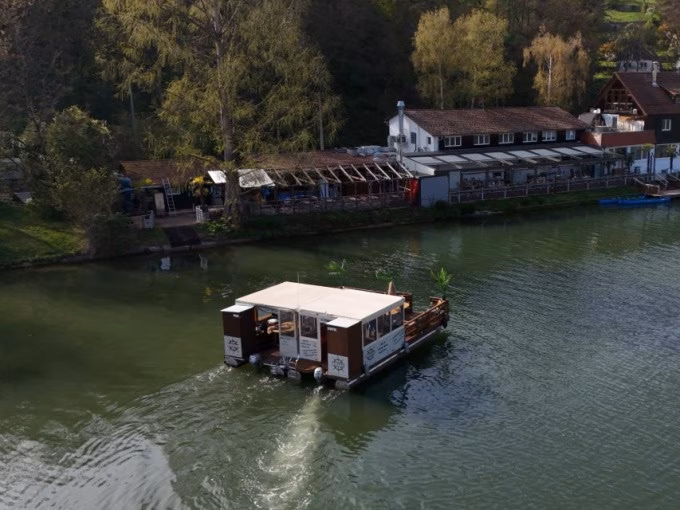 Exklusive Floßboote "Flipper & Fischle" 