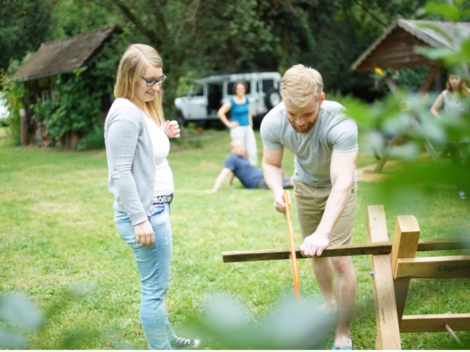 Junggesellen Olympiade für Gruppen 
