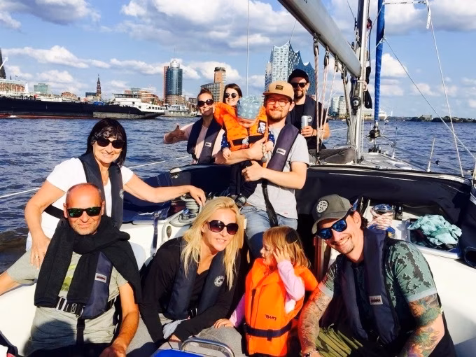 ''Cruise in the City'' - Segelyacht-Event ab/an HAMBURG.