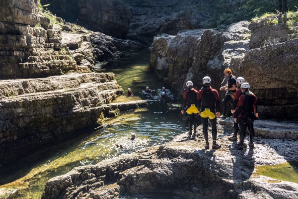 Canyoning Almbachklamm
