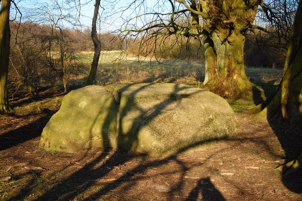 Opferstein mit Blutrinne