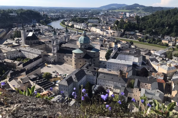 Blick von der Festung Hohensalzburg