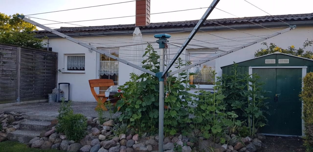 Apartment mit Gartenblick