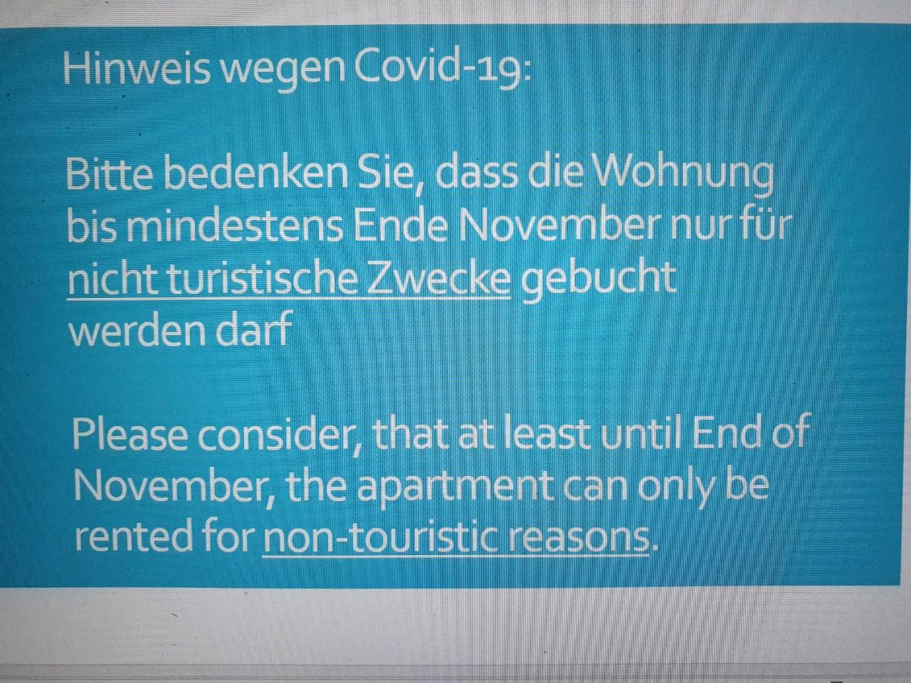 Apartment mit Balkon