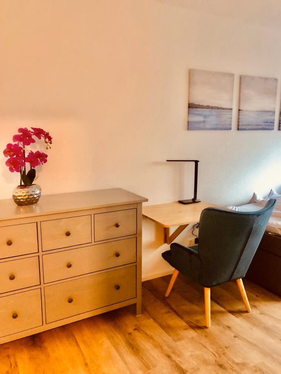 Zweibettzimmer mit Gemeinschaftsbad