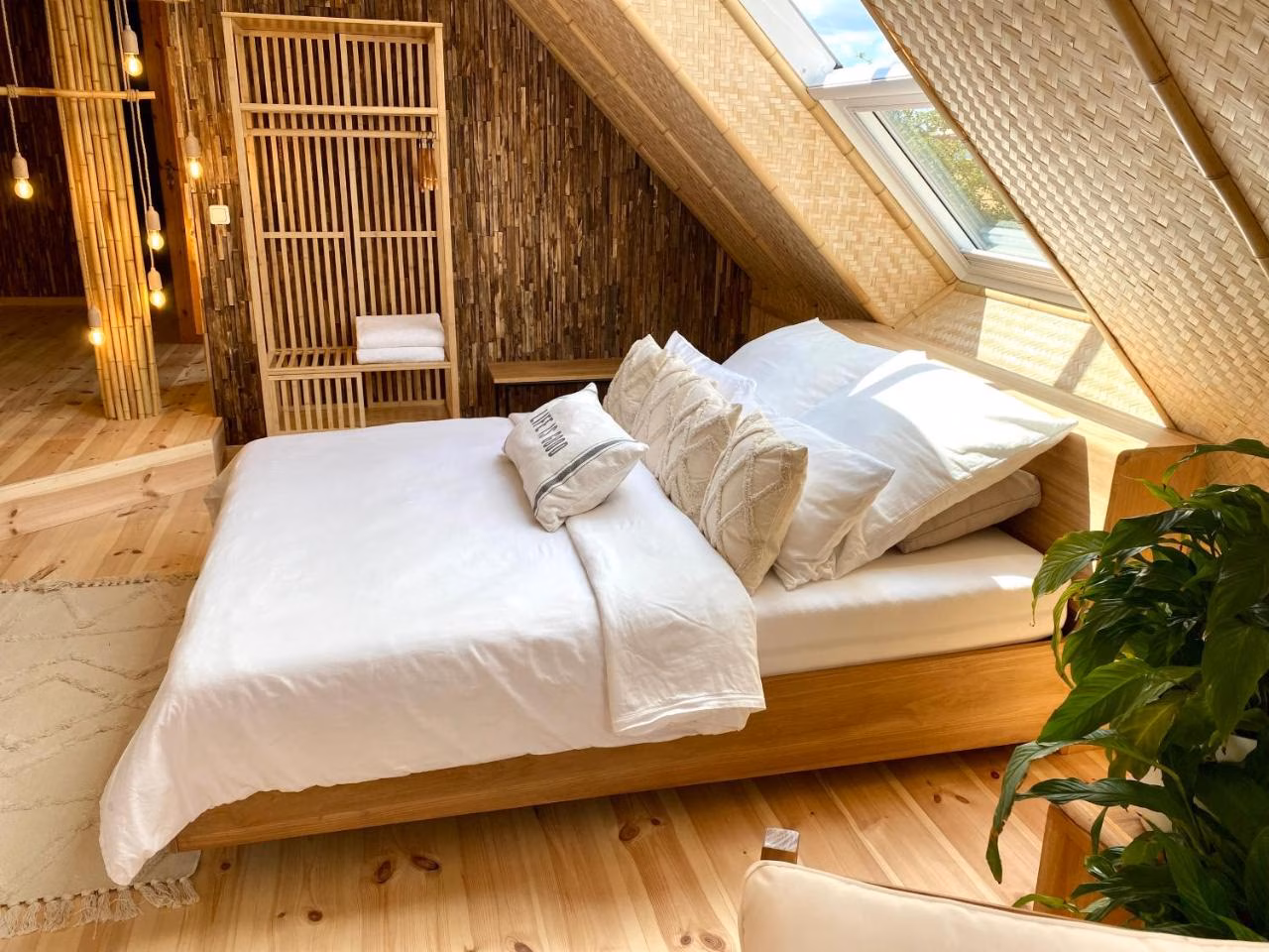 Zimmer mit Queensize-Bett