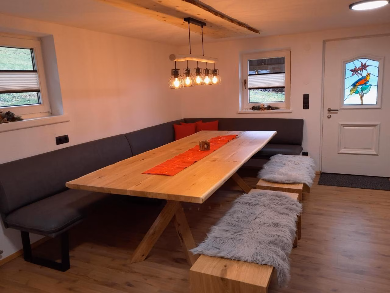 Ferienhaus mit Dusche