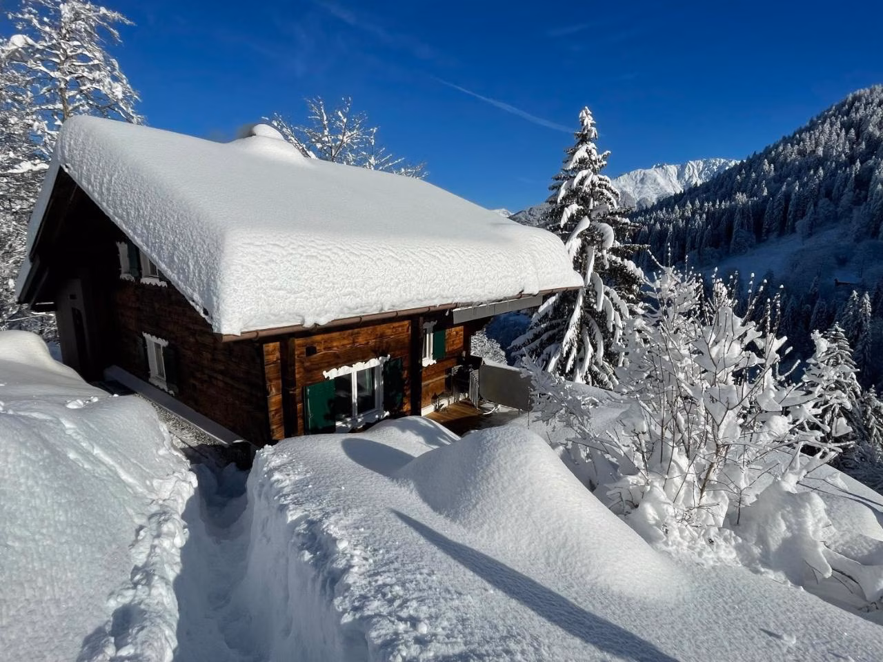 Chalet mit 2 Schlafzimmern
