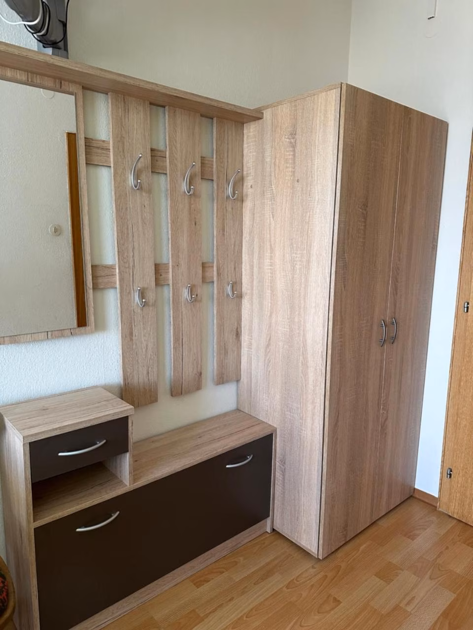 Zweibettzimmer mit Balkon