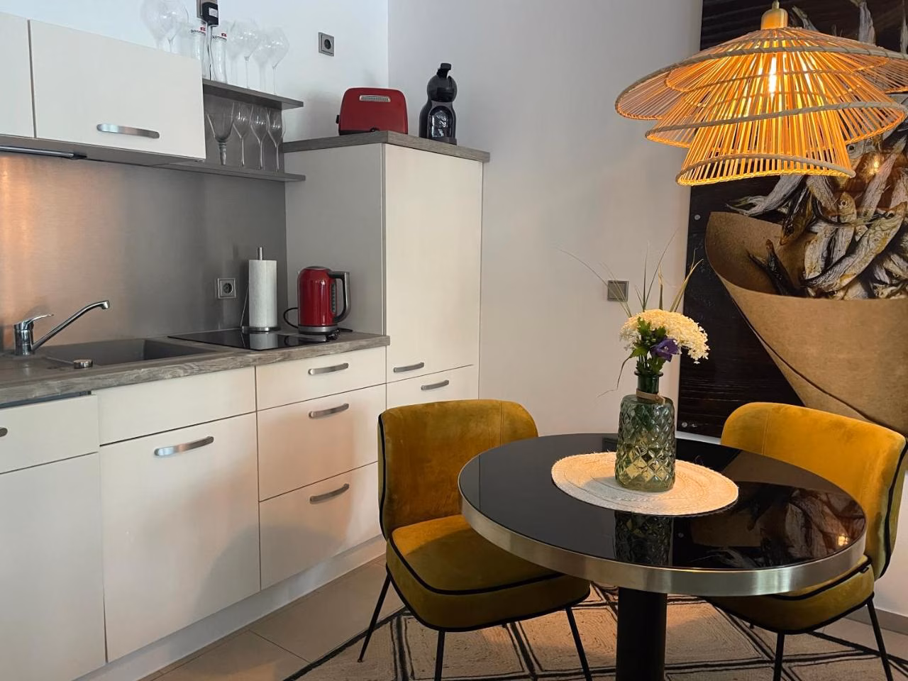 Apartment mit Balkon