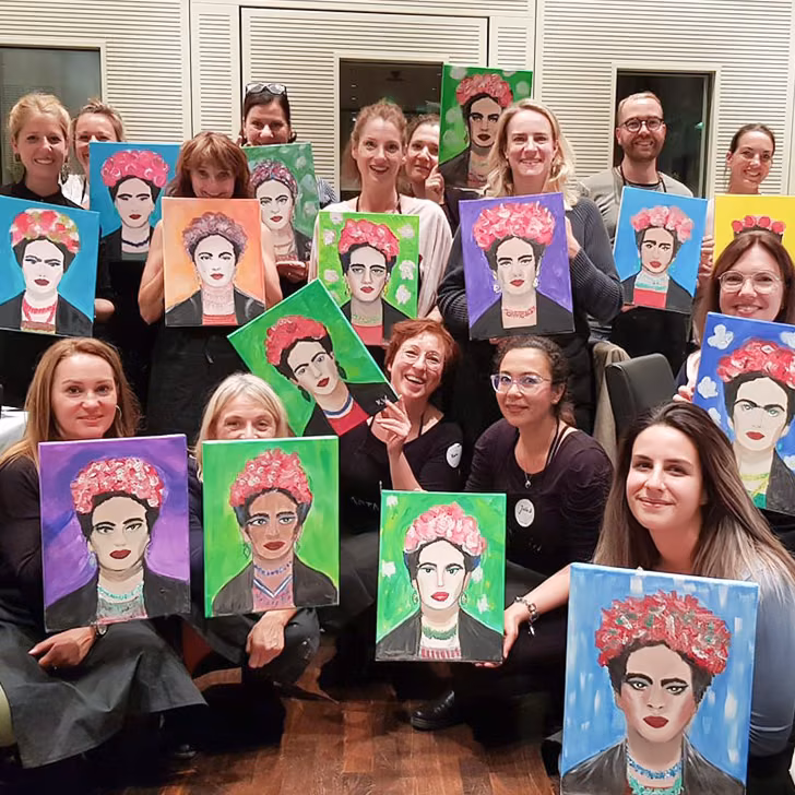 ArtNight Klassik: Frida Kahlo Acryl Collage - Vienna house / Wyndham