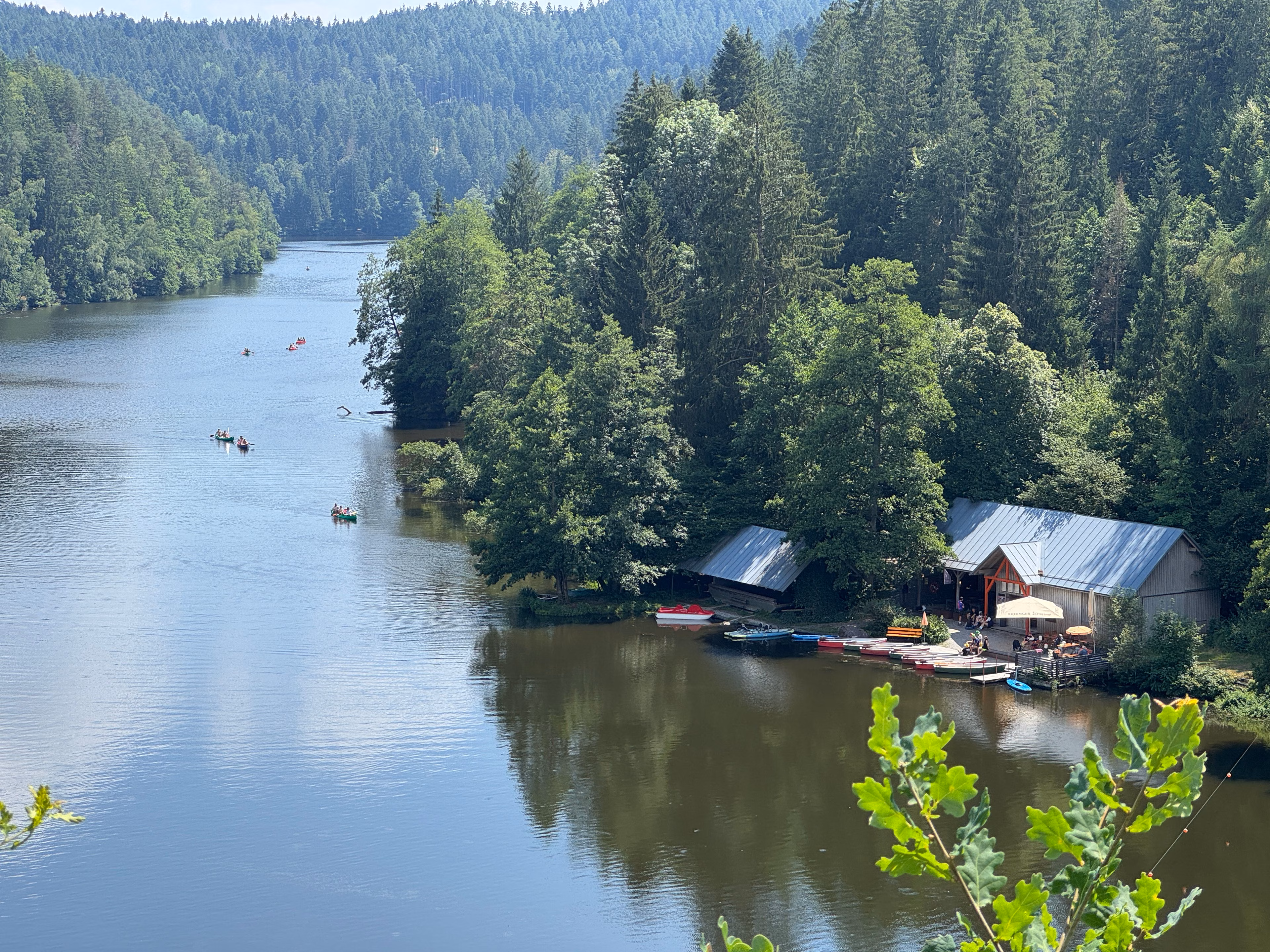 Kanutour in Bayerisch Kanada