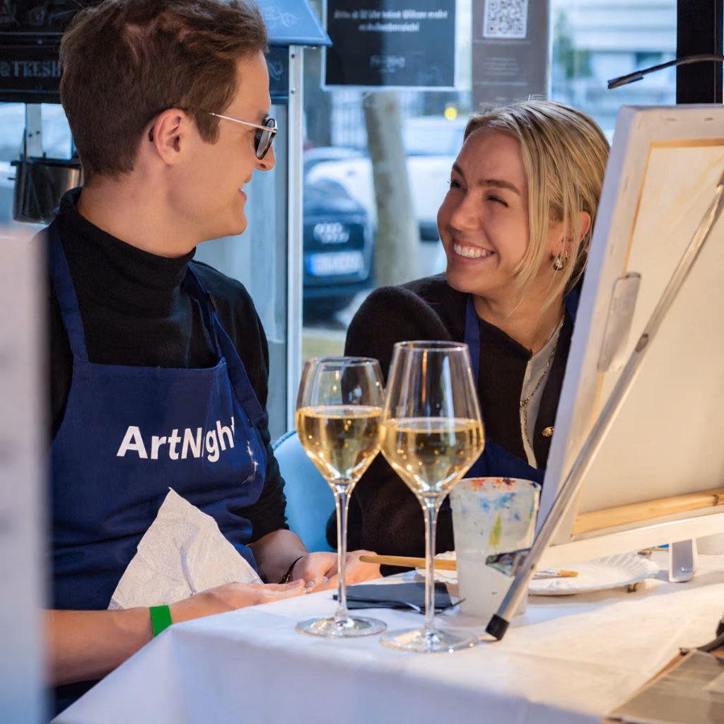 Wine & Paint: Struktur Abstrakt - Courtyard by Marriott Wiesbaden-Nordenstadt
