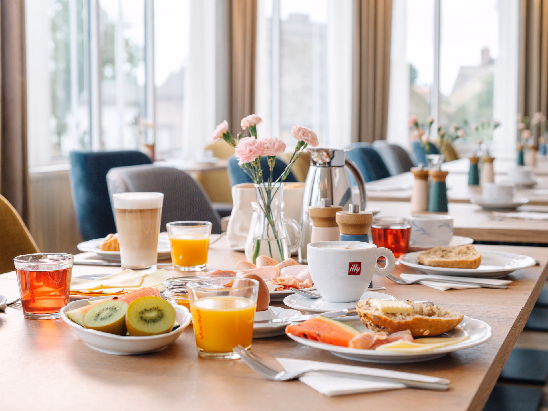 Genießer-Frühstück im Urlaub