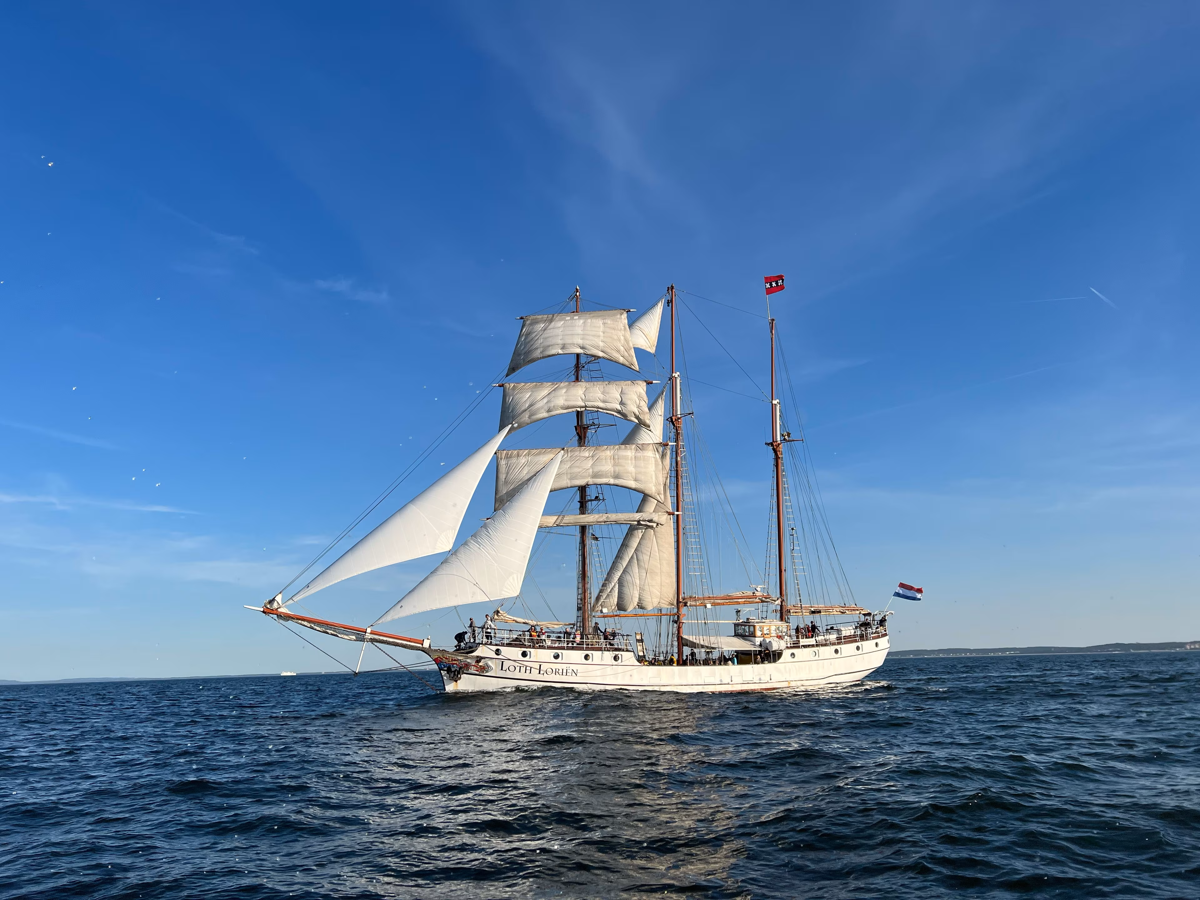Traditionssegler Loth Lorien auf der Ostsee