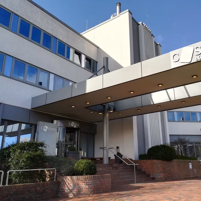 Das Casino in Lübeck, wo der Krimi-Trail stattfindet