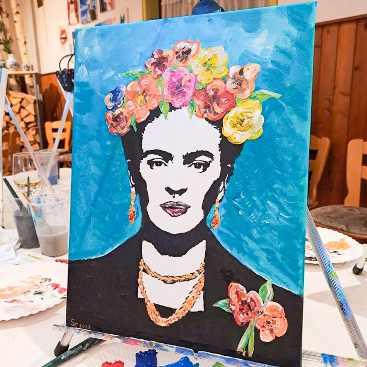 ArtNight Klassik: Frida Kahlo Acryl Collage - Vienna house / Wyndham