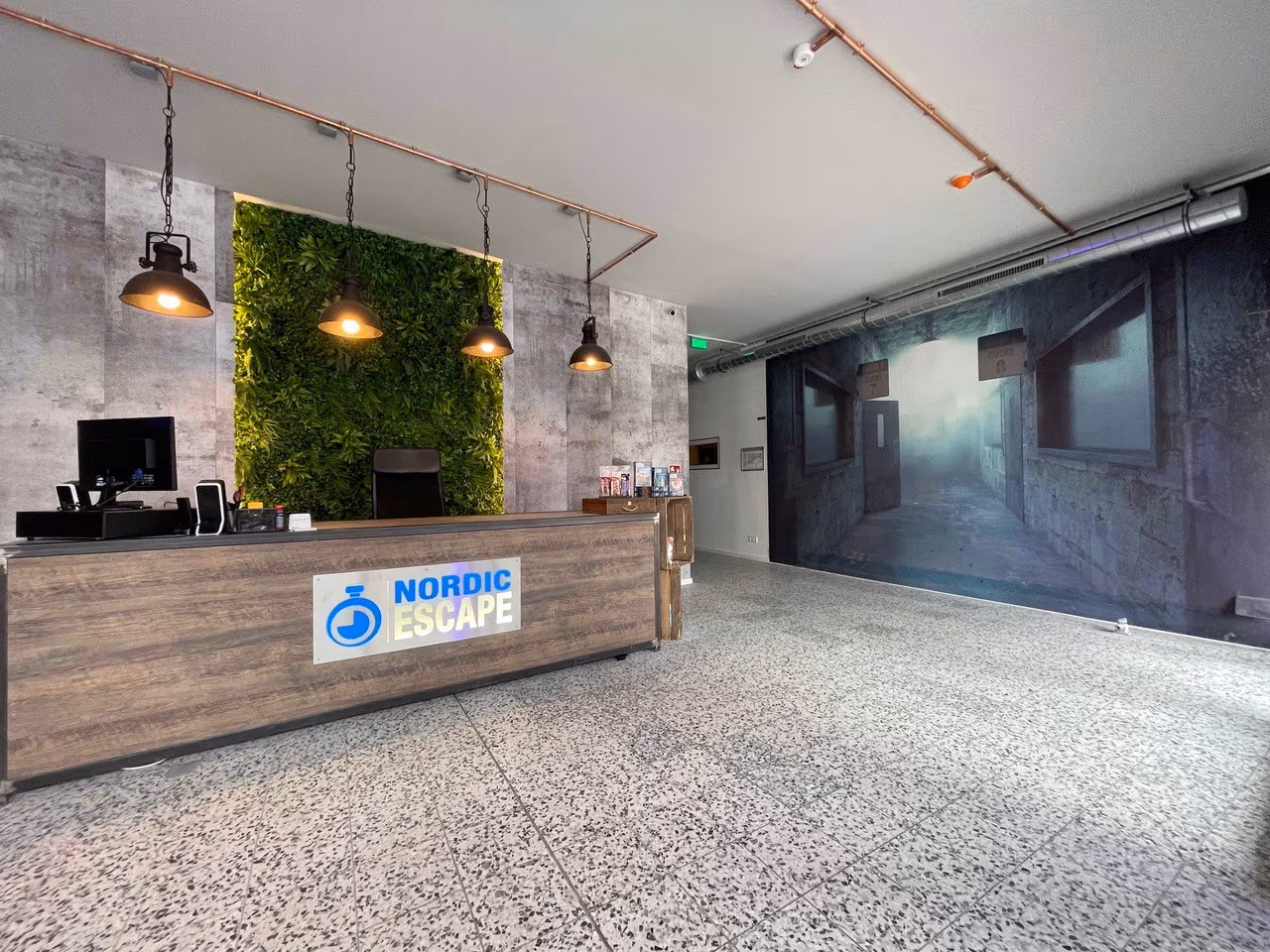 Empfangstheke von Nordic Escape