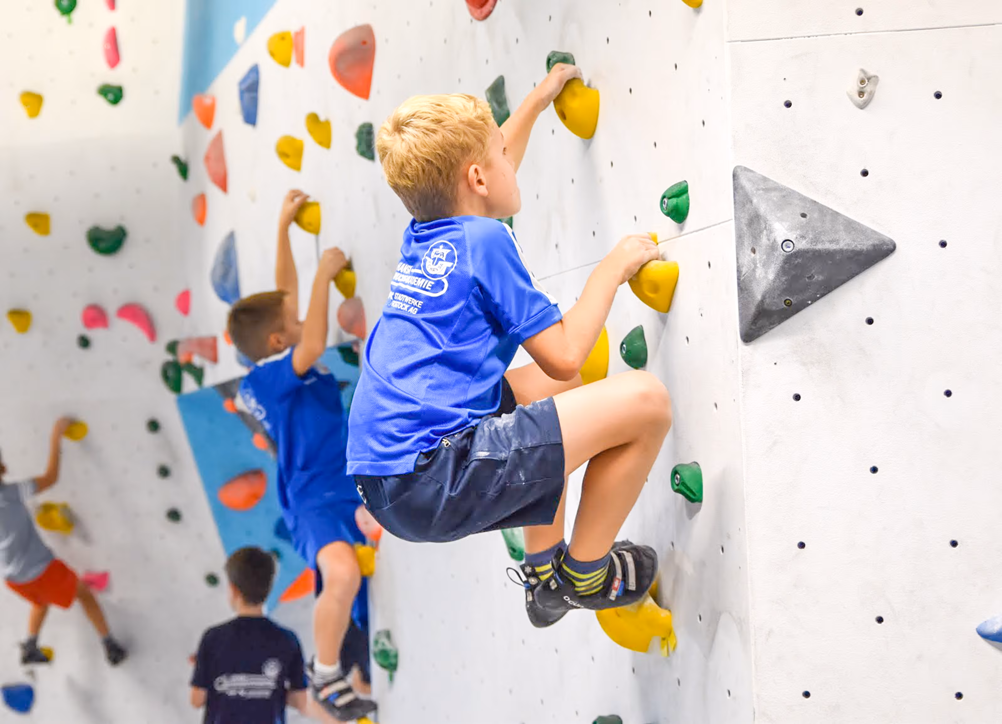 Bouldern in der Boulderhalle Warnemünde