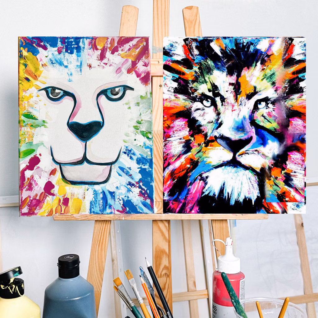 ArtNight Kids: Löwe - Shades Café Bar Atelier