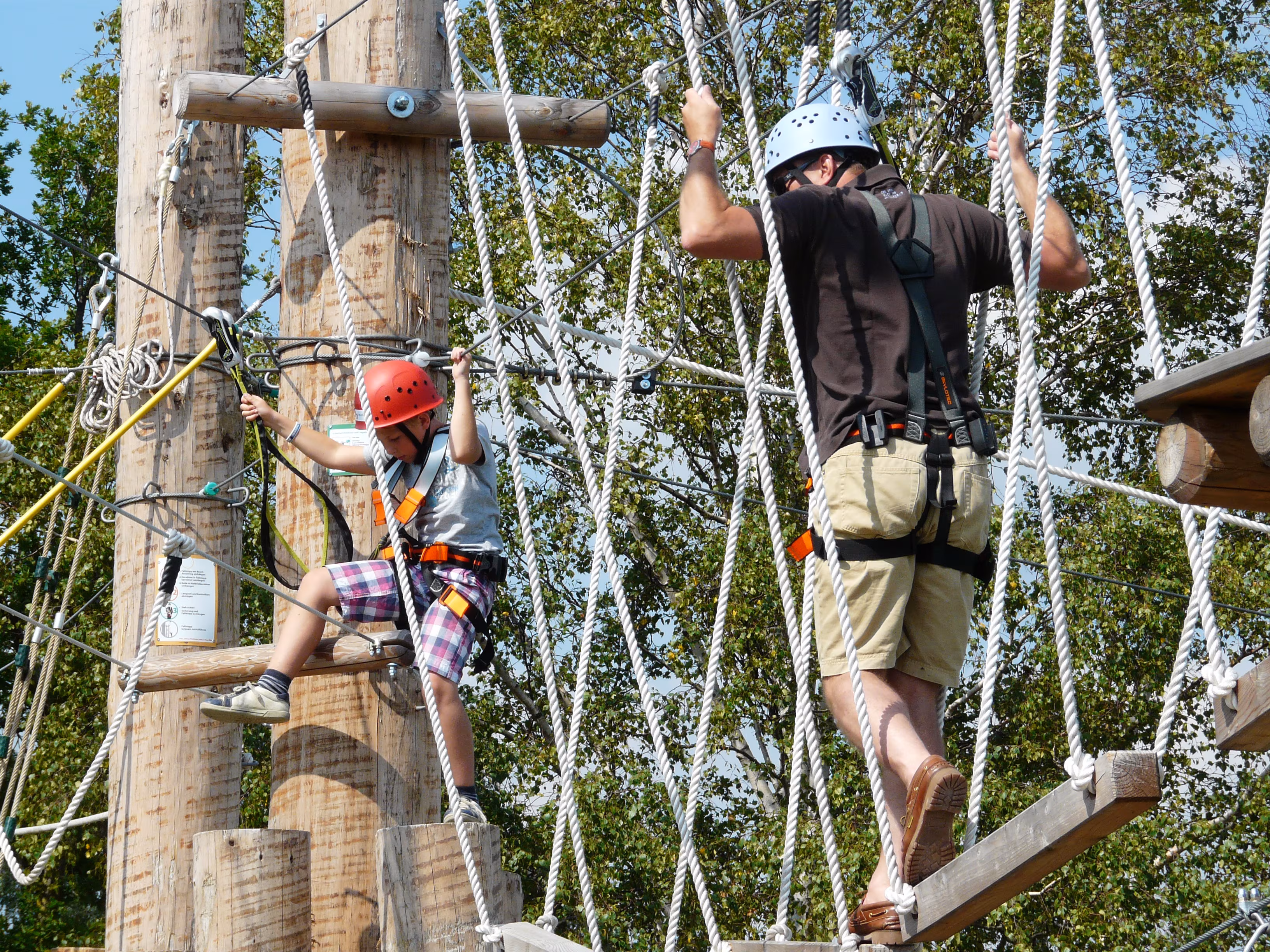 Eintritt in den Kletterpark Grömitz
