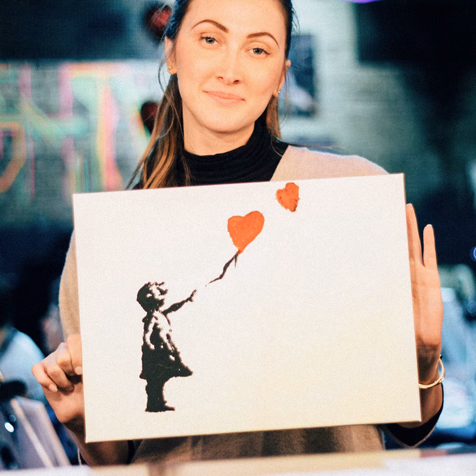 Banksy Girl with Balloon - Leonardo Boutique Hotel