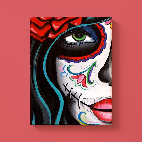 Halloween Mexican Skull - arema Café & Restaurant
