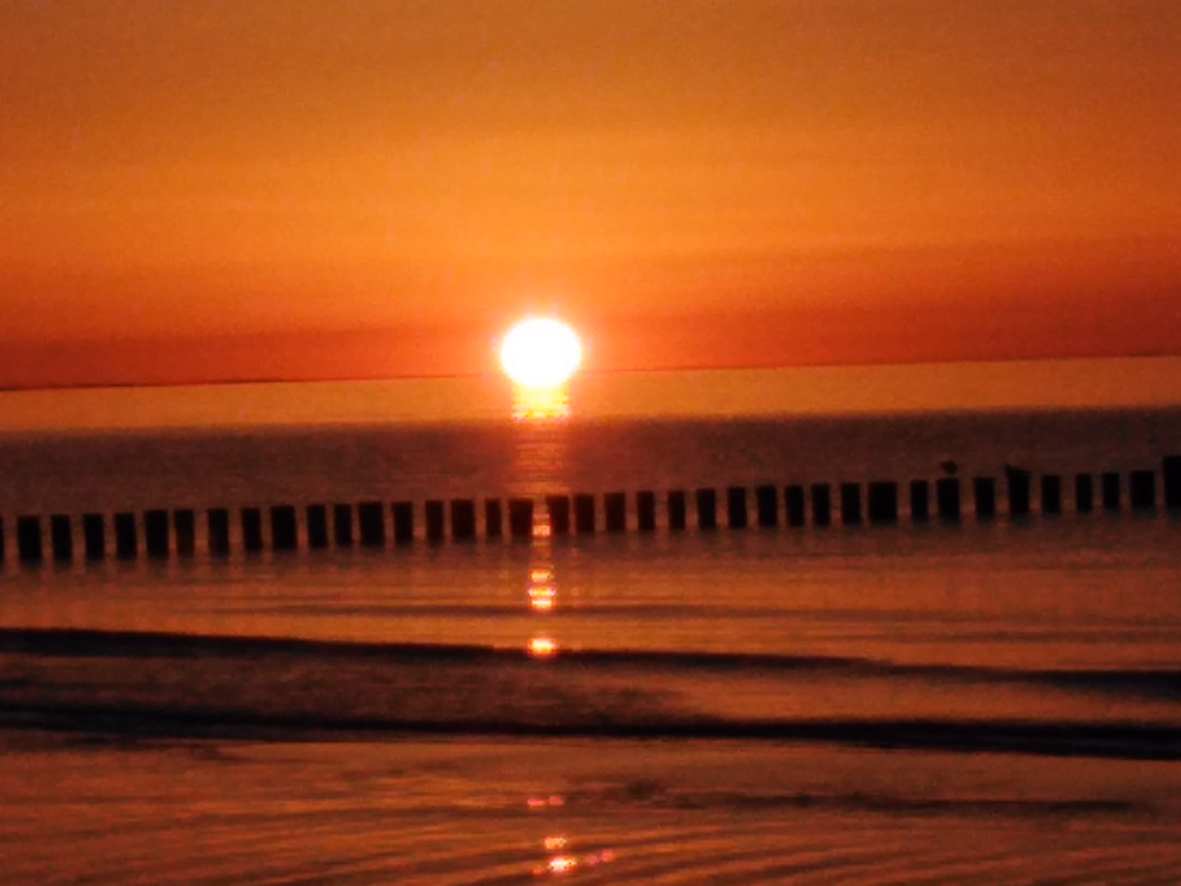 Sonnenuntergangstour Standup Paddle auf dem Prerowstrom