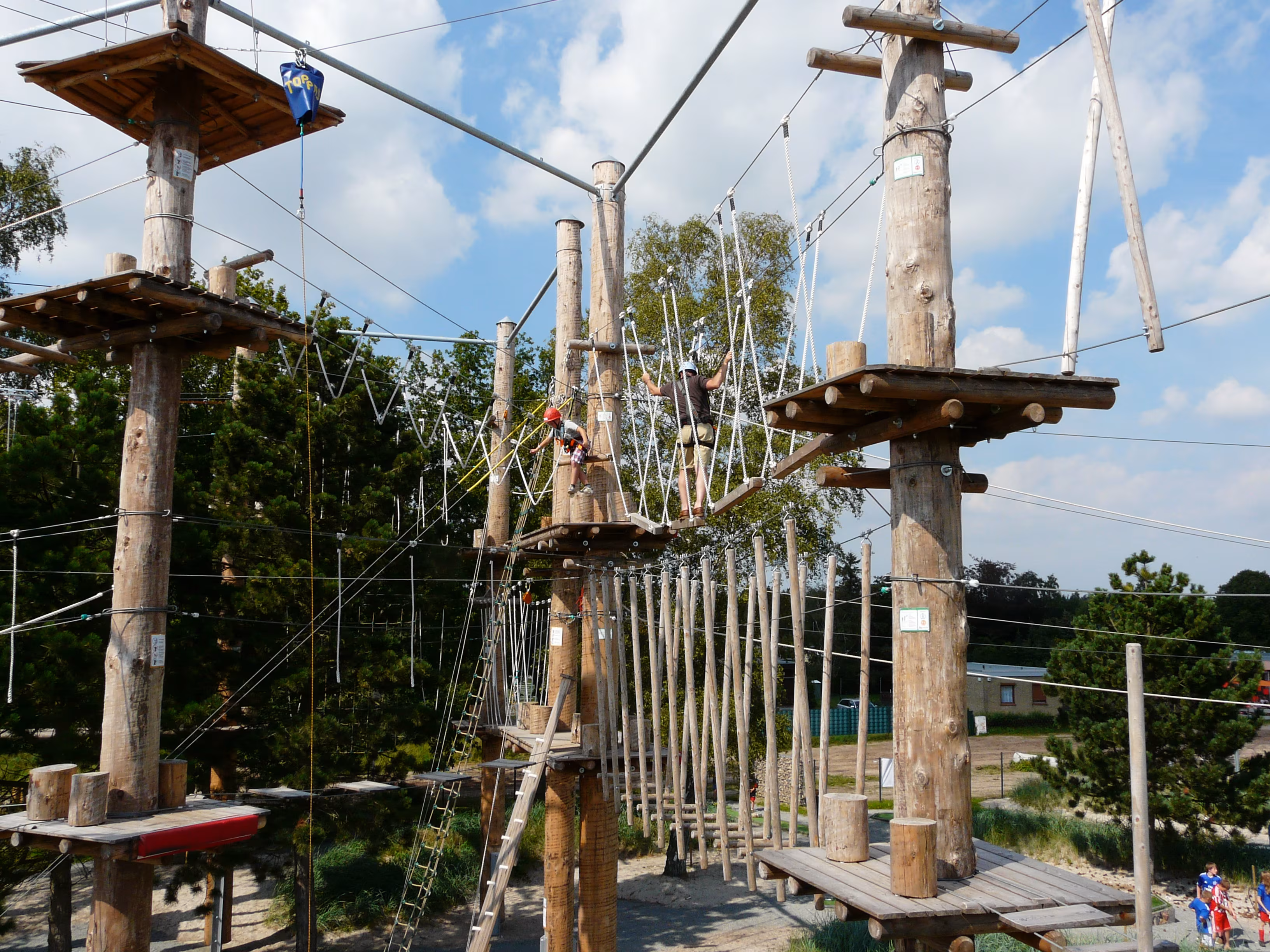 Eintritt in den Kletterpark Grömitz