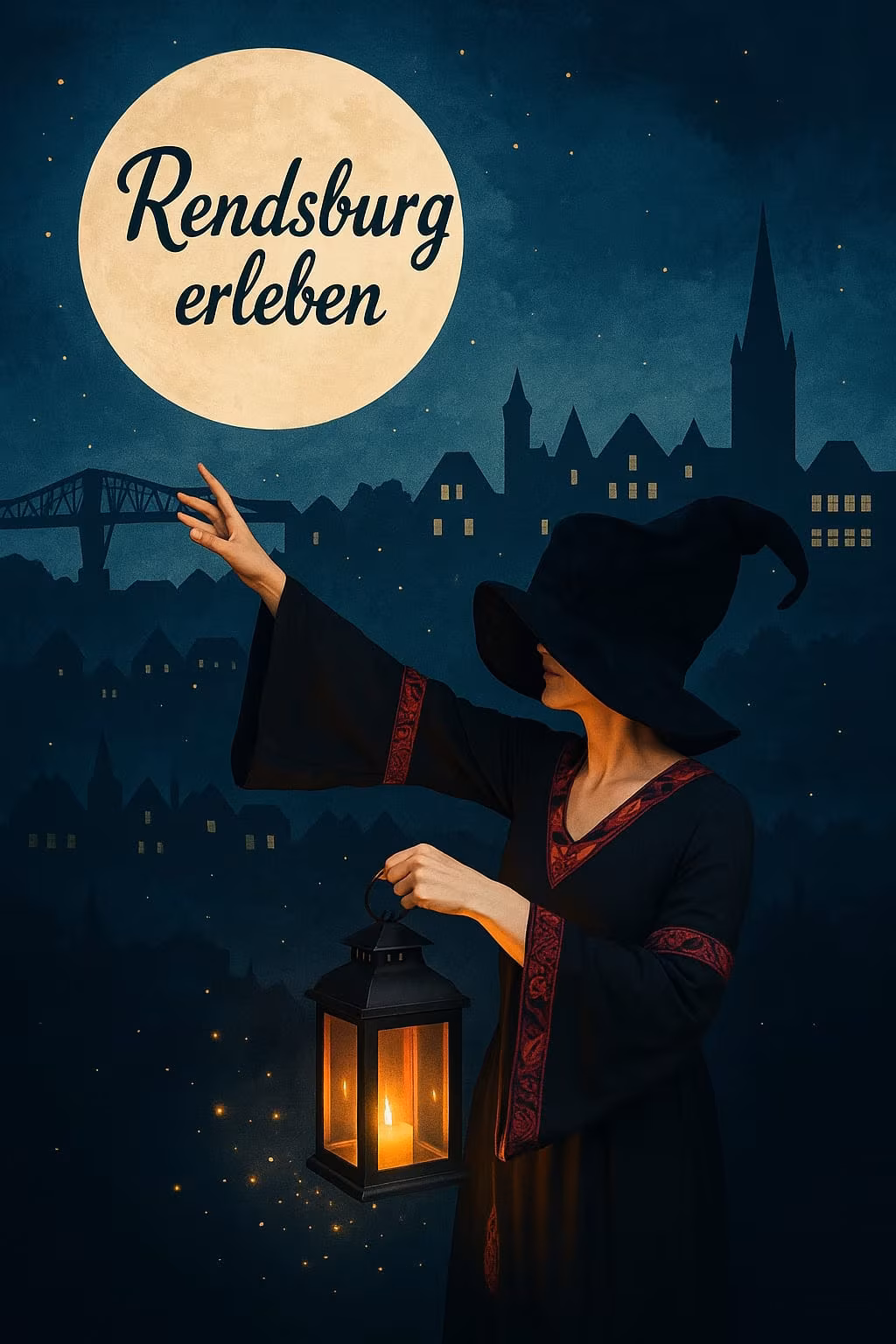 Mit der Nachtwächterin durch Rendsburg