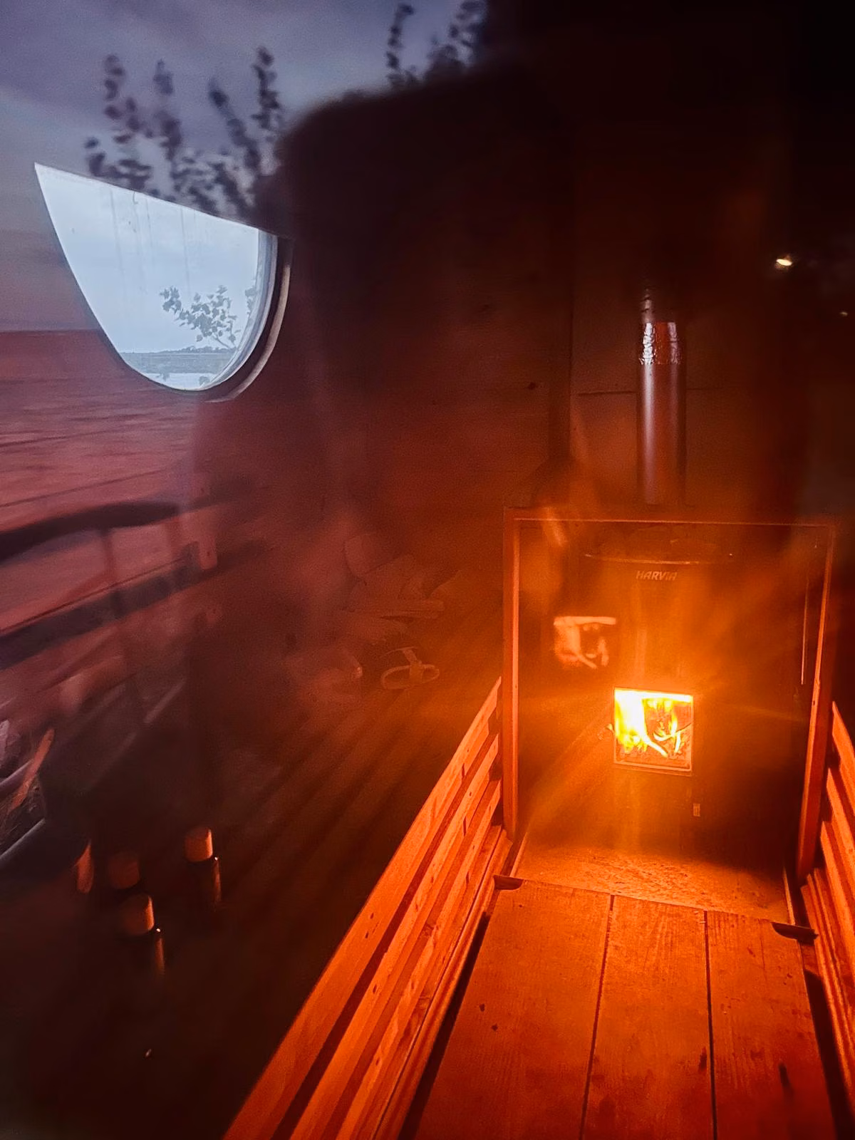 Entspanne in der mobilen Sauna auf Fehmarn