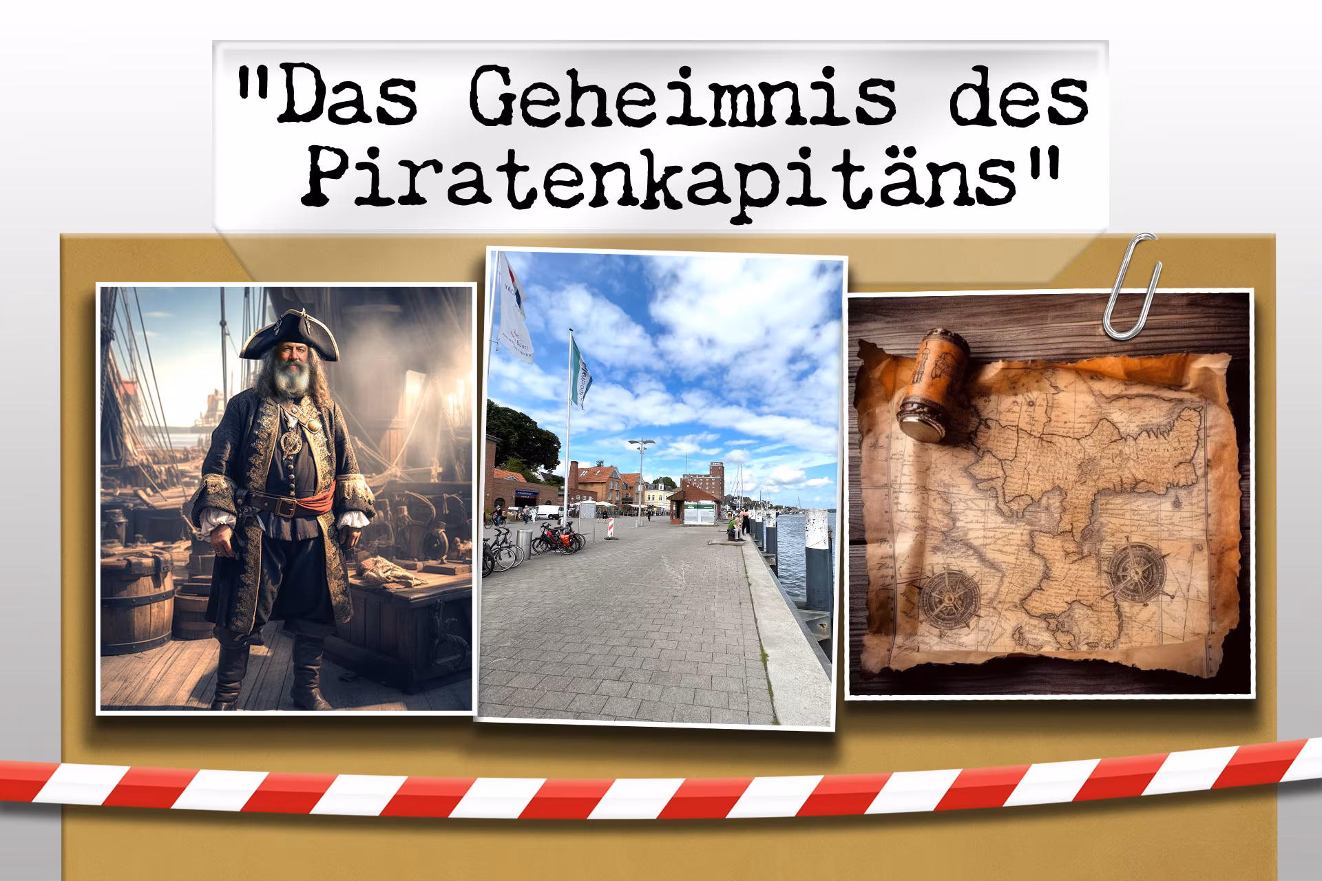Krimi-Rätseltour Kappeln "Das Geheimnis des Piratenkapitäns"