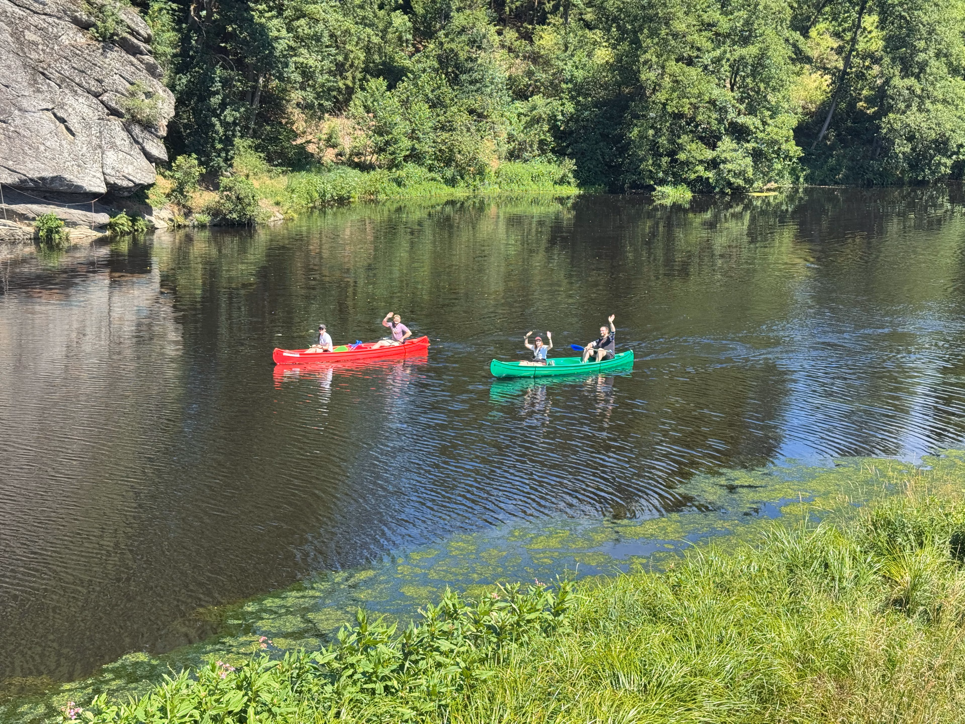 Kanutour in Bayerisch Kanada