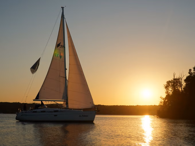 Sunset-Sailing ab Bad Saarow - 3 Stunden  