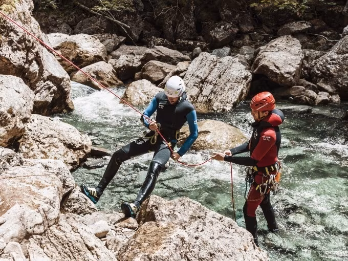 Canyoning basic in der Starzlachklamm