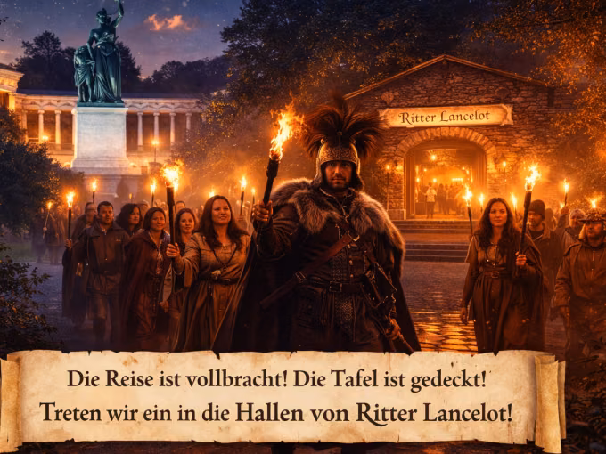 Fackeltour / Einkehr ins  Ritter Lancelot