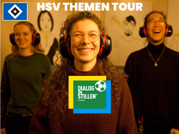 Fußball Dialog im Stillen - HSV Thementour