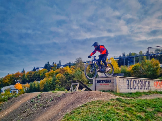 Willingen - Springen und Droppen der Kurs Airtime Junkies