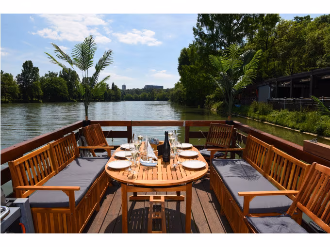 Exklusives Floßboot "Fischle"  