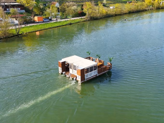 Exklusive Floßboote "Flipper & Fischle" 
