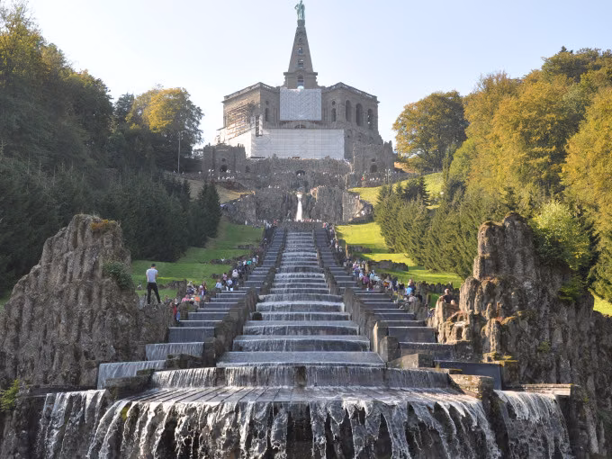 Unesco Welterbe - Das Schauspiel der Wasserspiele im Bergpark