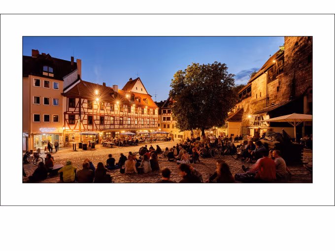 Die Altstadt im Abendlicht