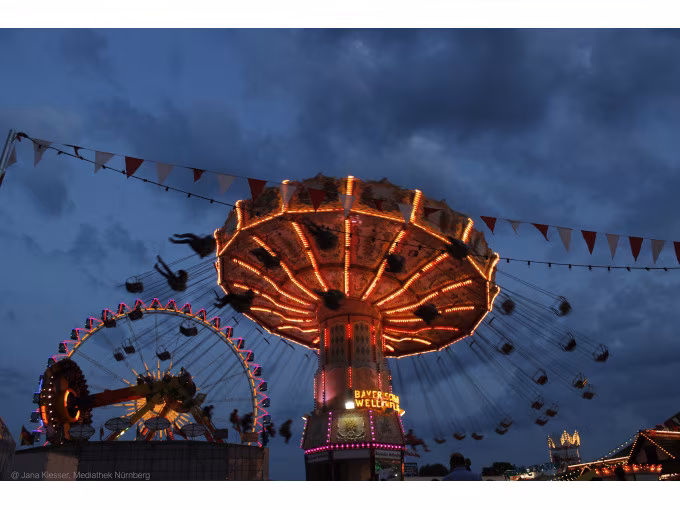 Backstage-Führung am Nürnberger Volksfest